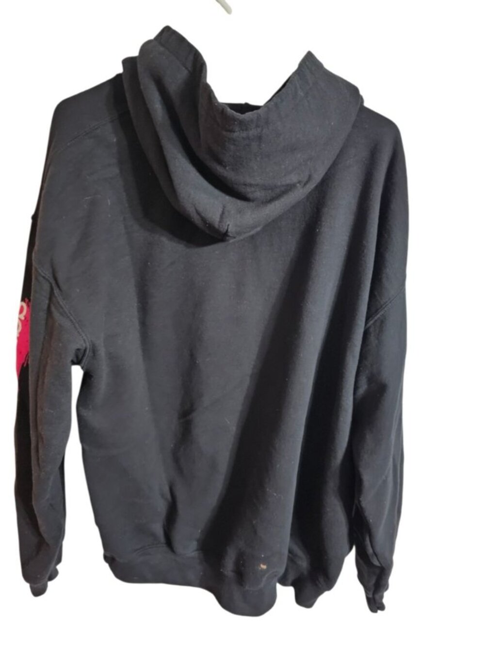 TLC Unisex Large Hoodie Black Cotton Graphic Archival Statement Y2K No Scrubs - Picture 3 of 7
